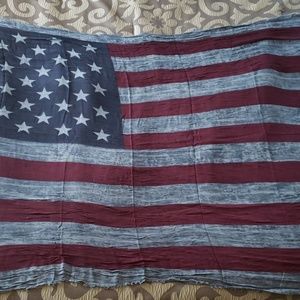 Old Navy American Flag Scarf